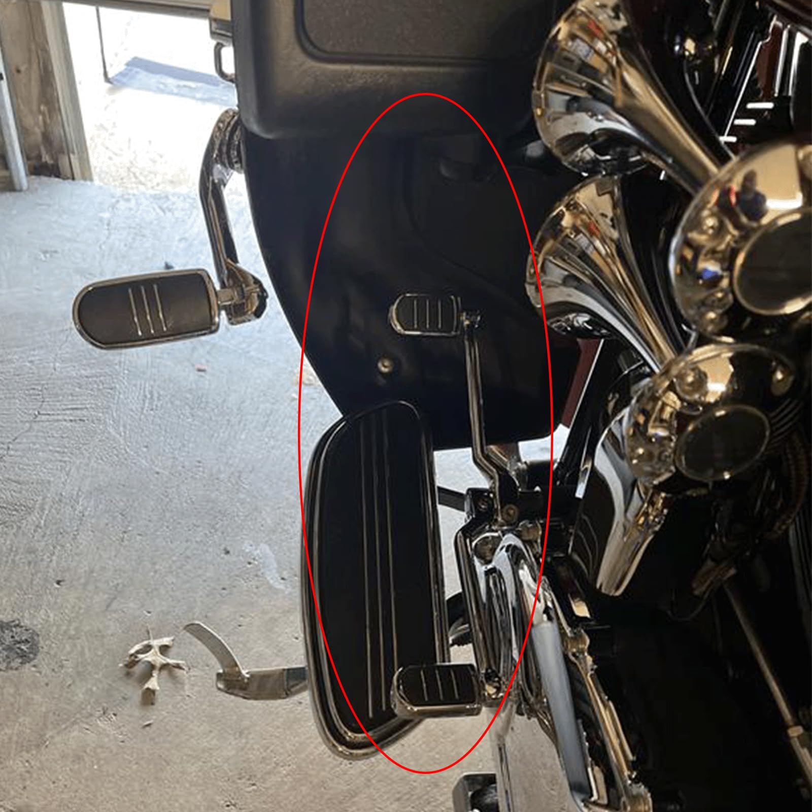 VPZMT levers on motorcycle in sunlight showing chrome shine and style