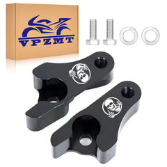 VPZMT front view lowering blocks showing bolt holes and shape for easy install