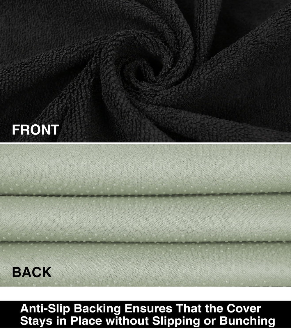 VSHIELD anti-slip backing detail demonstrating secure, non-bunching hold