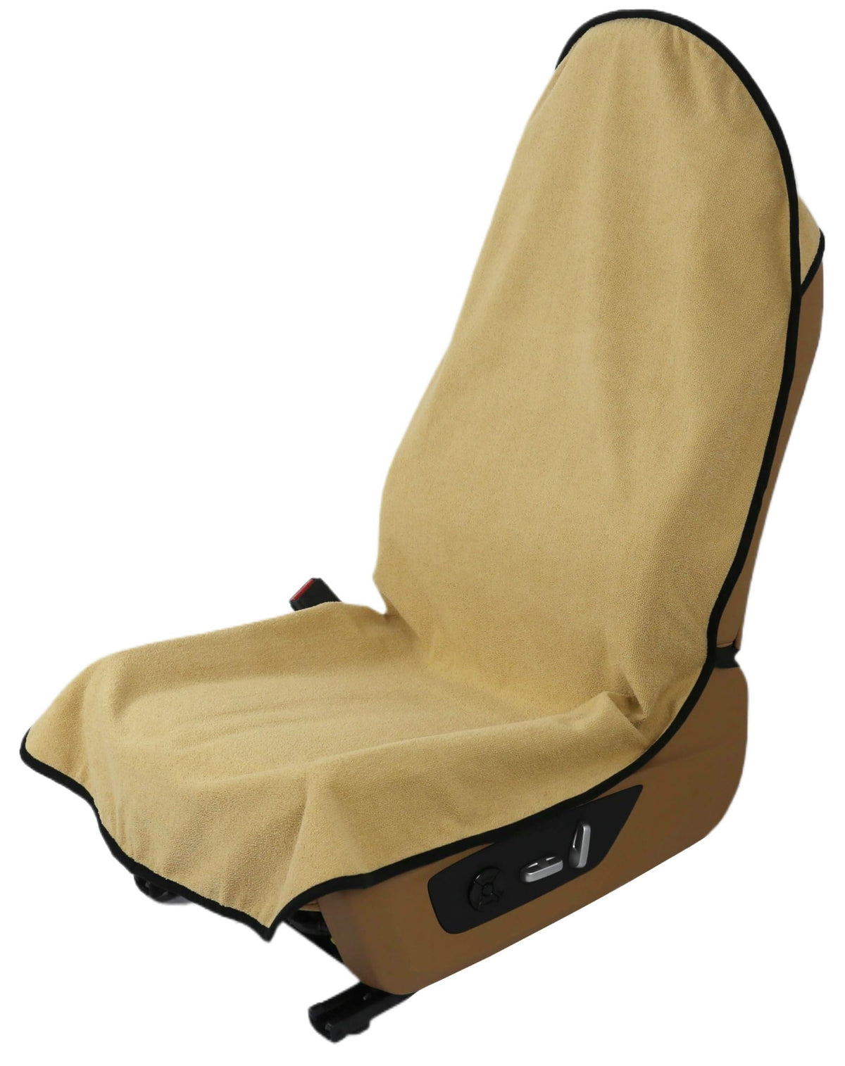 VSHIELD front seat cover full view showing protection and quick installation