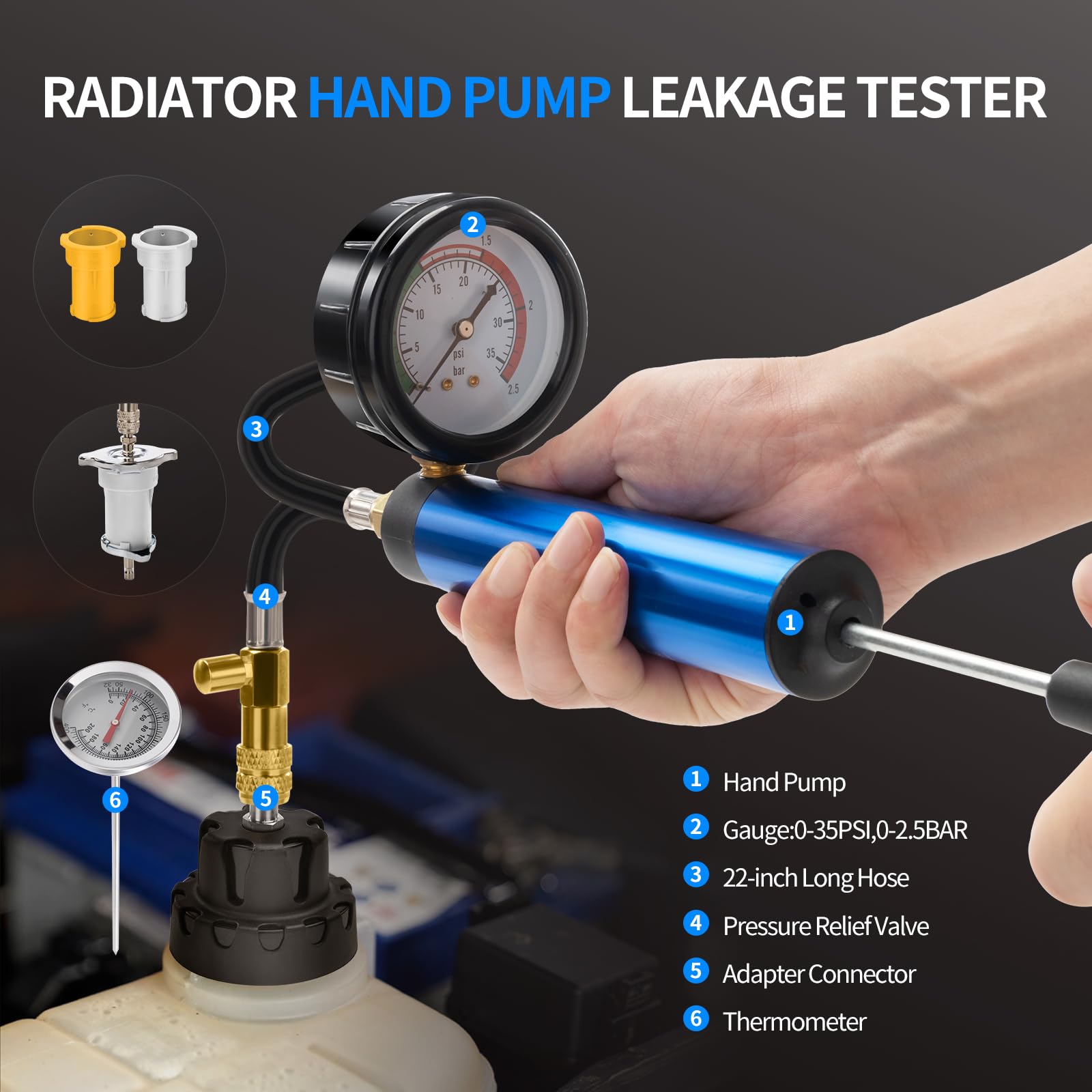 VTG VOGTEN in-use on car demonstrating real-world pressure testing benefits