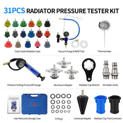 VTG VOGTEN pressure pump and gauge close-up delivering accurate readings for leak detection