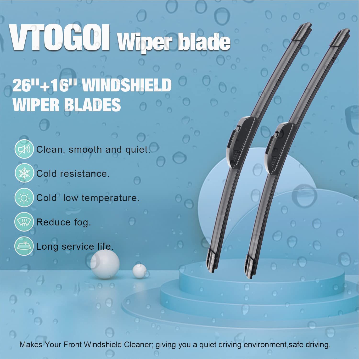 VTOGOI asymmetric spoiler detail providing stable contact and less lift