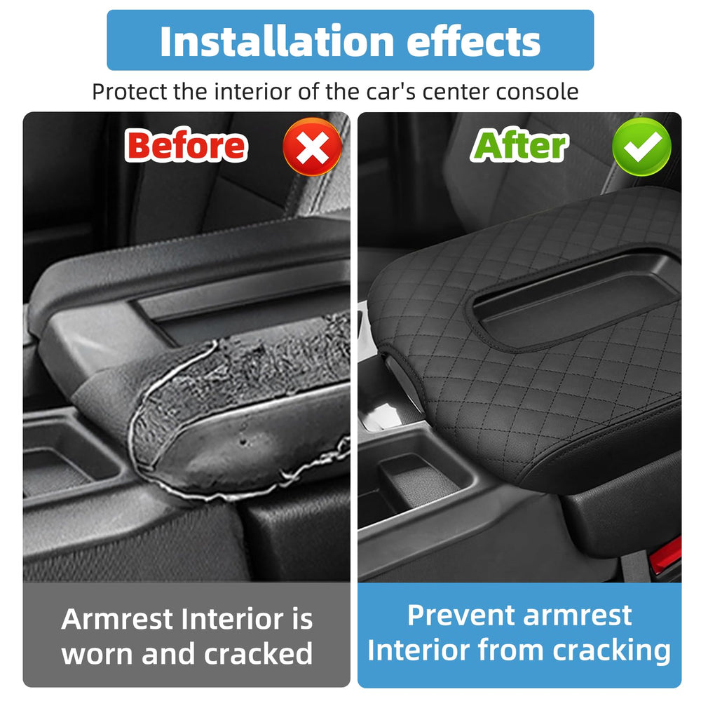 VTVWNM installed on truck jump-seat console improving cabin appearance