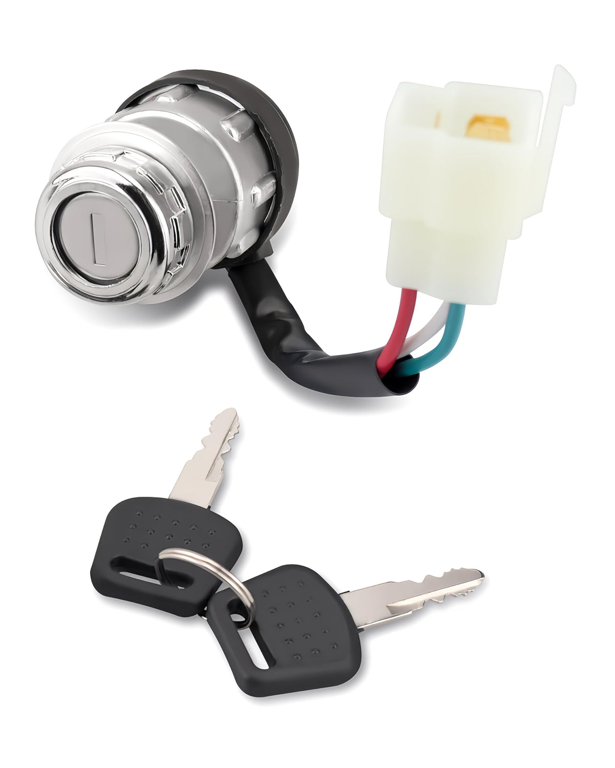 Vudajuley front view ignition switch showing compact design and reliable fit