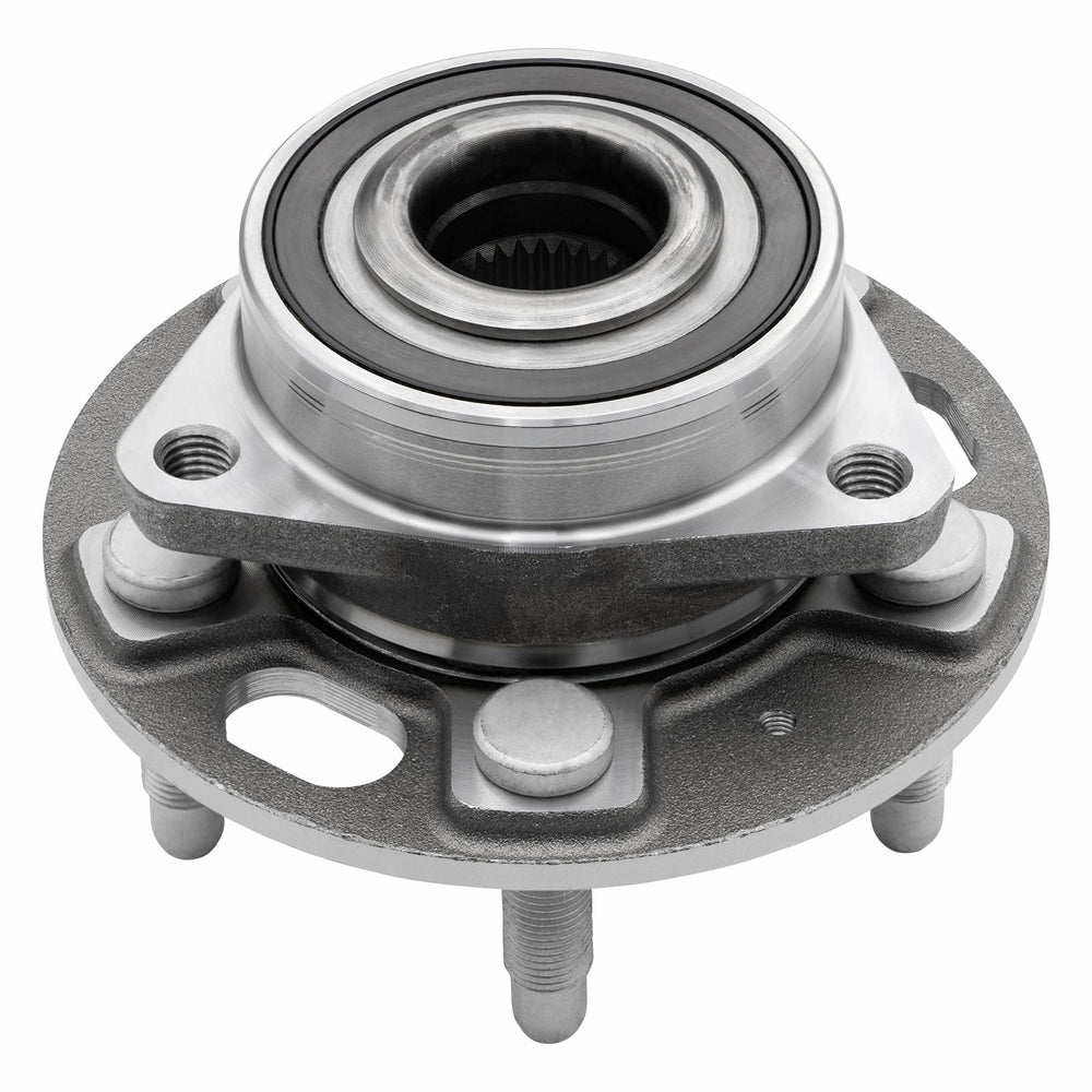 Vurkcy front hub assembly front view showing complete unit and fitment benefit