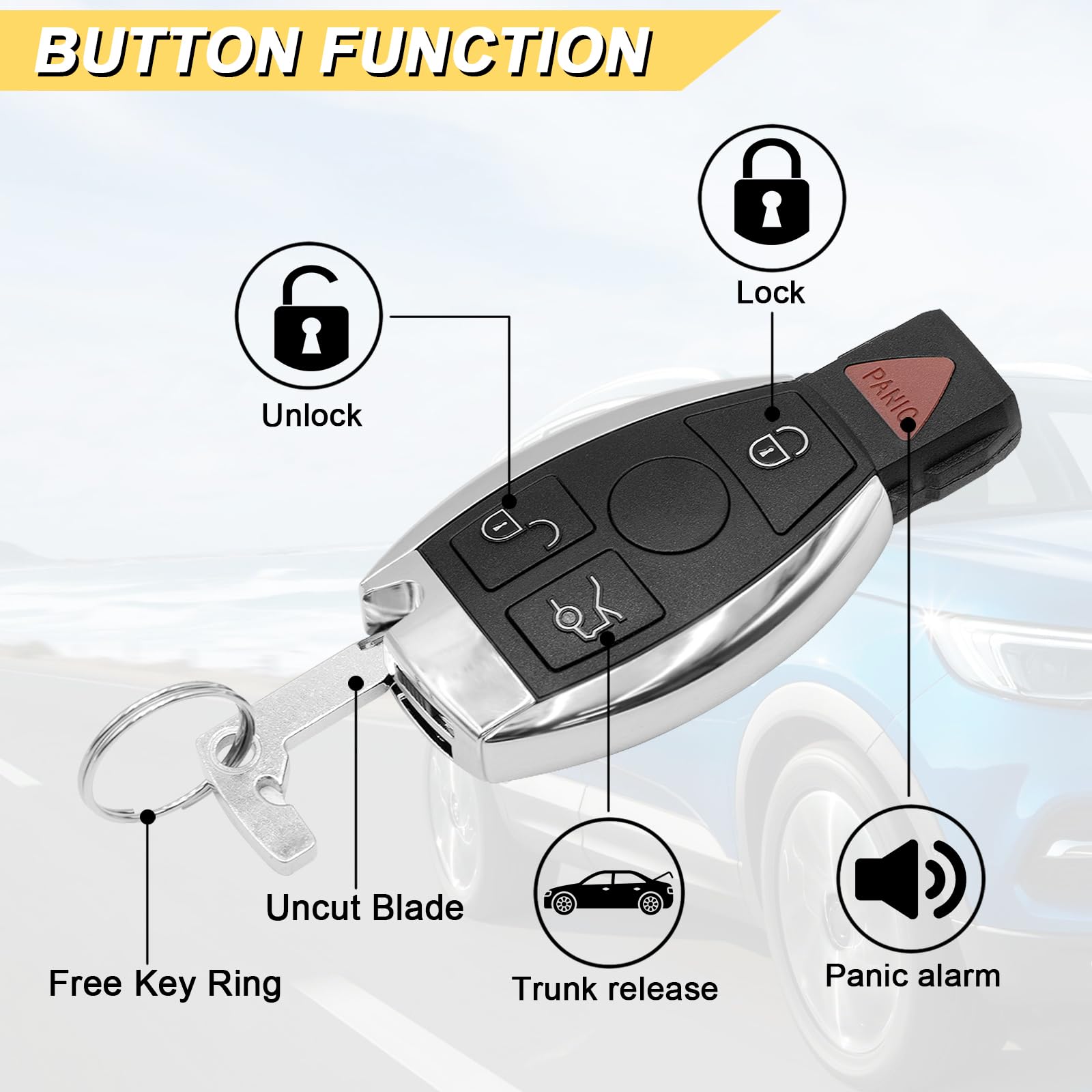 Vurkcy closeup of buttons highlighting clear icons for reliable operation and tactile feedback