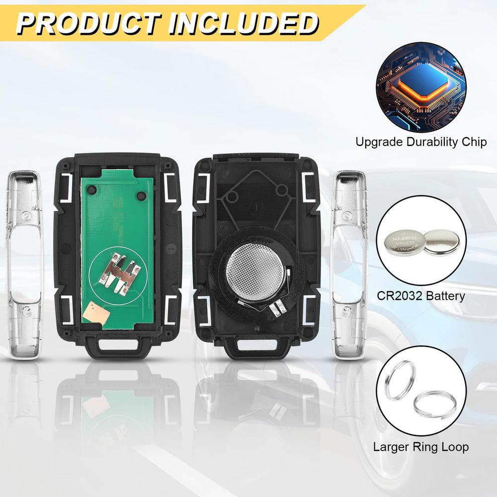 Vurkcy key fob with battery installed ready to program for quick setup