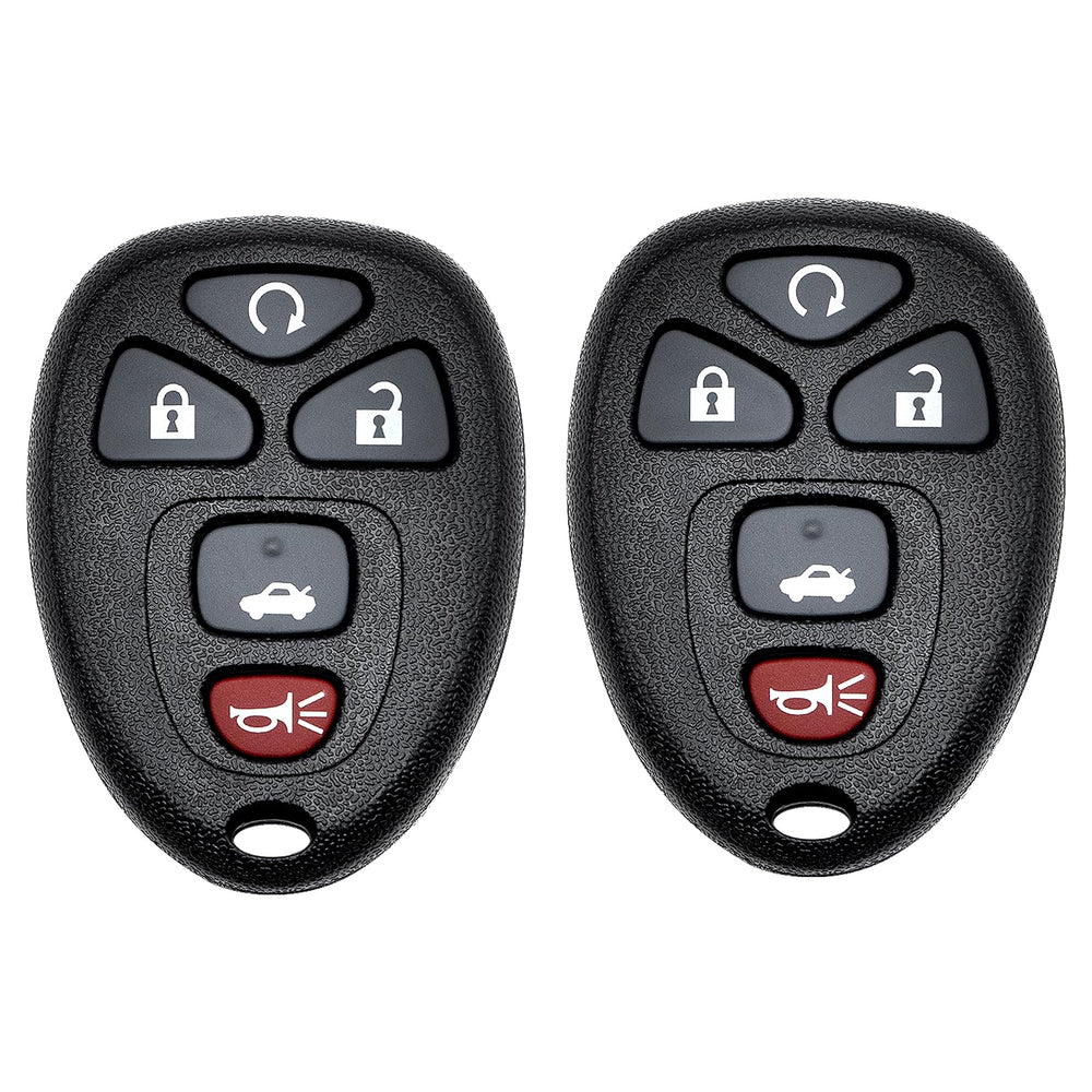 Vurkcy front view of key fob showing button layout for easy operation
