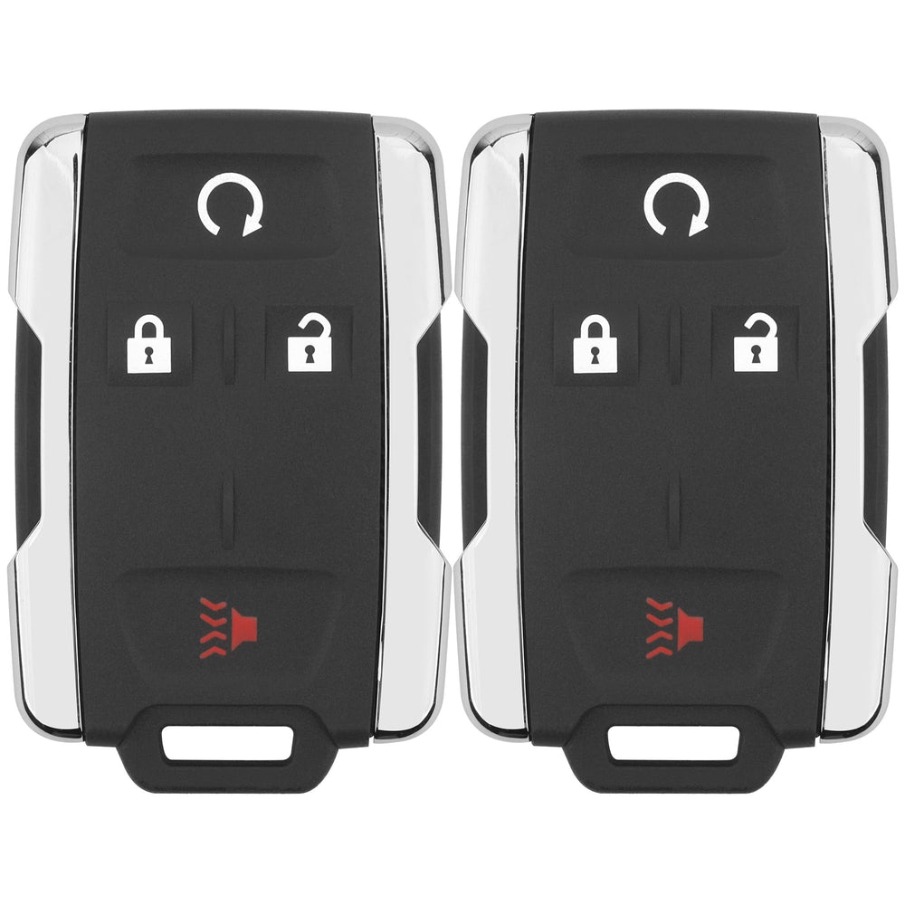 Vurkcy front view of key fob showing 4 buttons and OEM fit