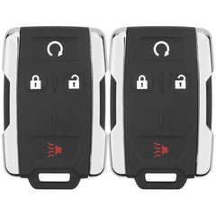 Vurkcy front view of key fob showing 4 buttons and OEM fit