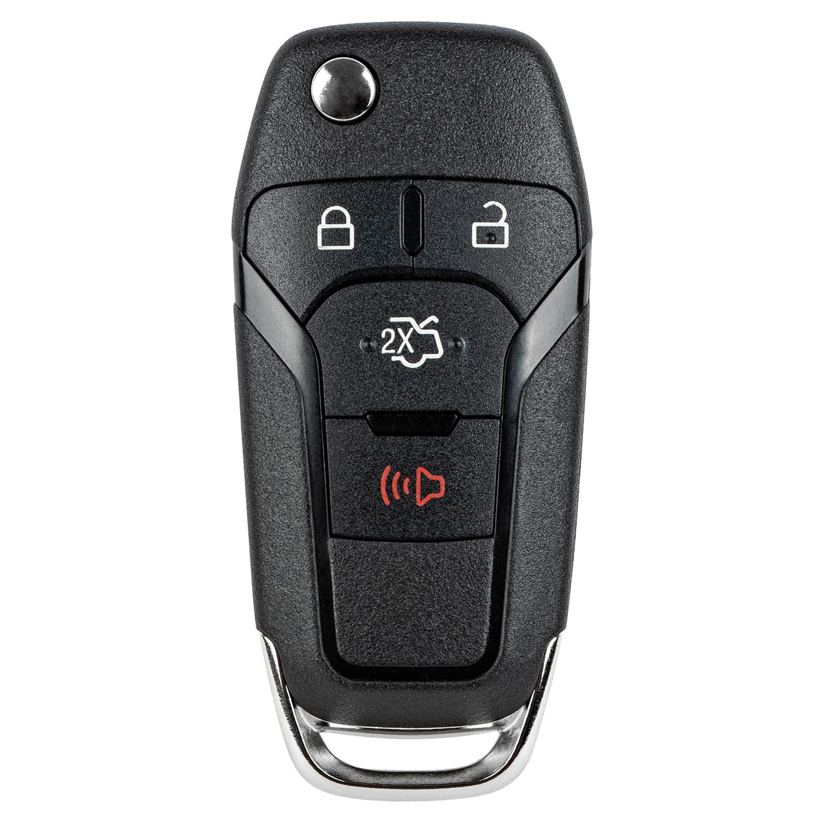Vurkcy front view of replacement key fob showing button layout and fit benefit