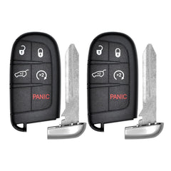 Vurkcy front view of key fob showing buttons and Jeep compatibility benefit
