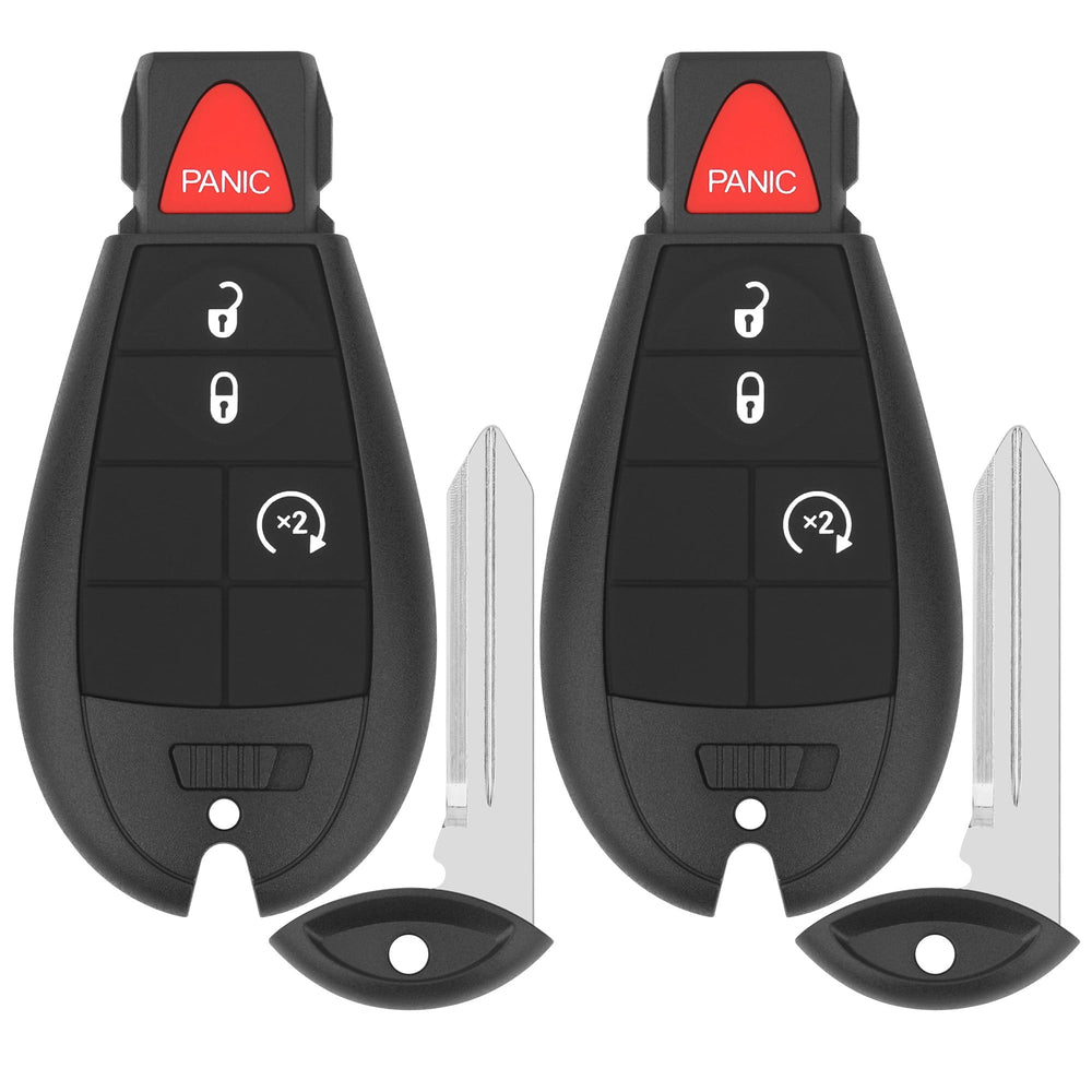Vurkcy front view of both remotes showing ready-to-program pair and features