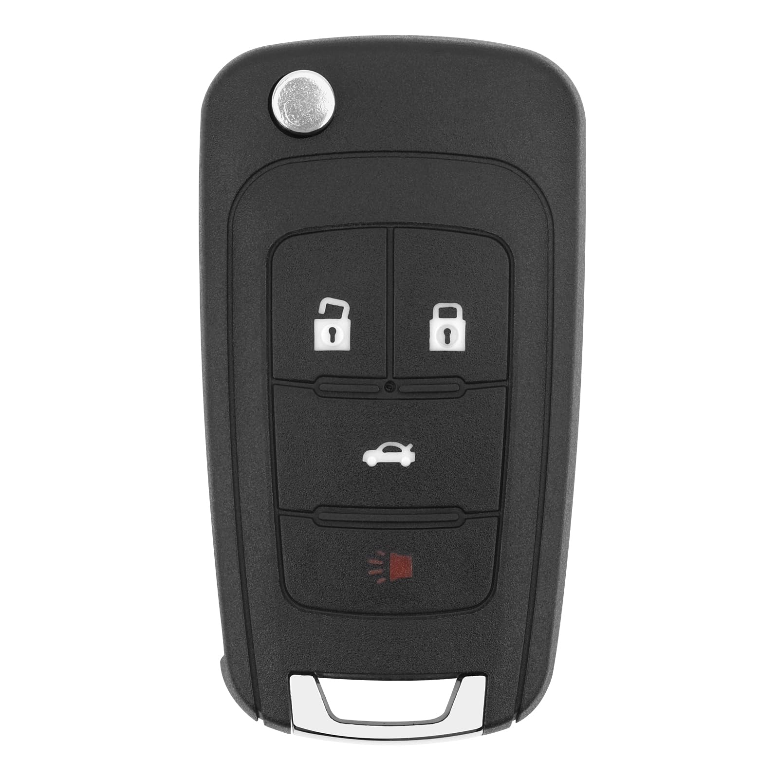 Vurkcy front view key fob showing button layout and immediate function