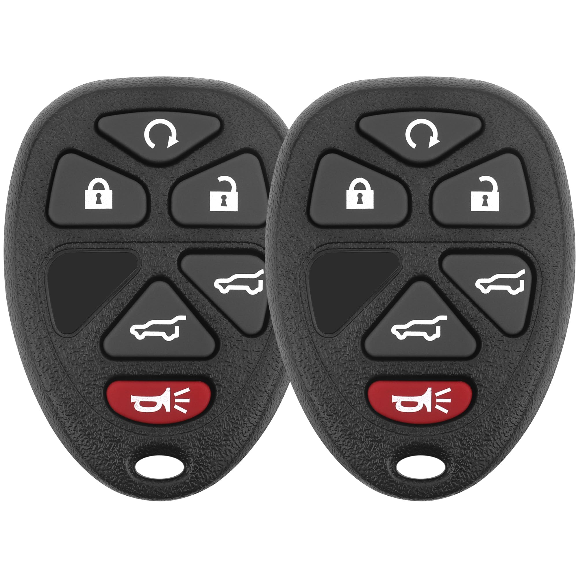 Vurkcy front view key fob showing buttons and OEM fit for easy replacement