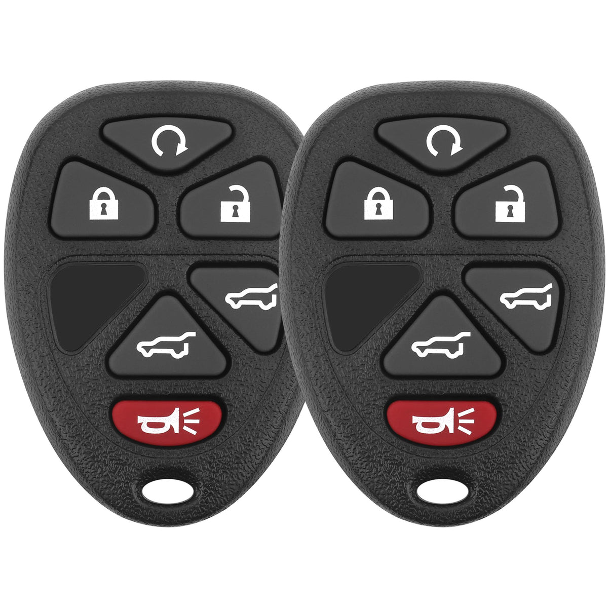 Vurkcy front view key fob showing buttons and OEM fit for easy replacement
