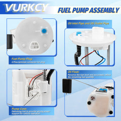 Vurkcy module installed in a fuel tank demonstrating correct in-tank fitment