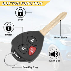 Vurkcy key blade dot marking detail to confirm vehicle compatibility before purchase