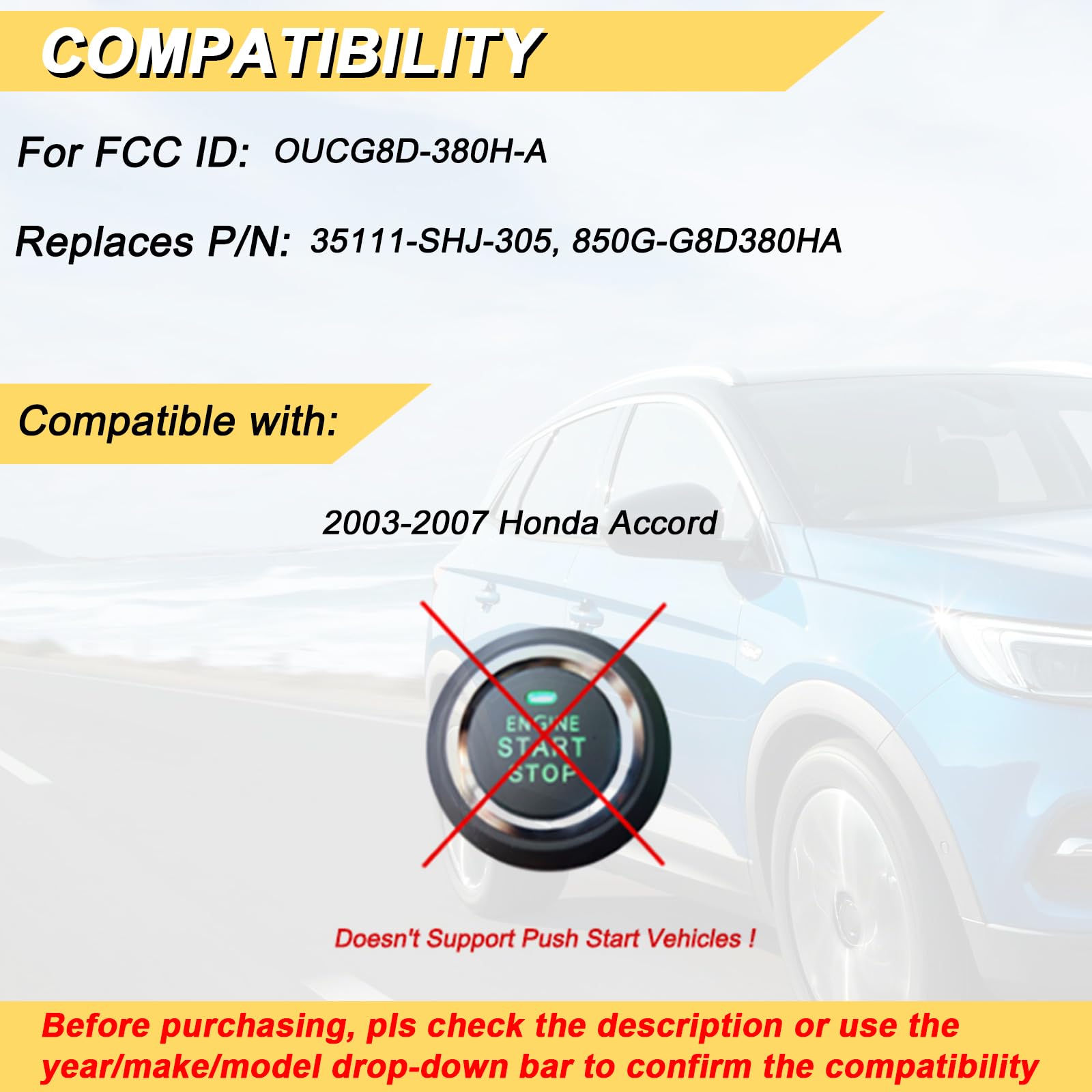 Vurkcy back label and part numbers visible to confirm model compatibility