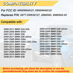Vurkcy back label with FCC and part number for easy verification