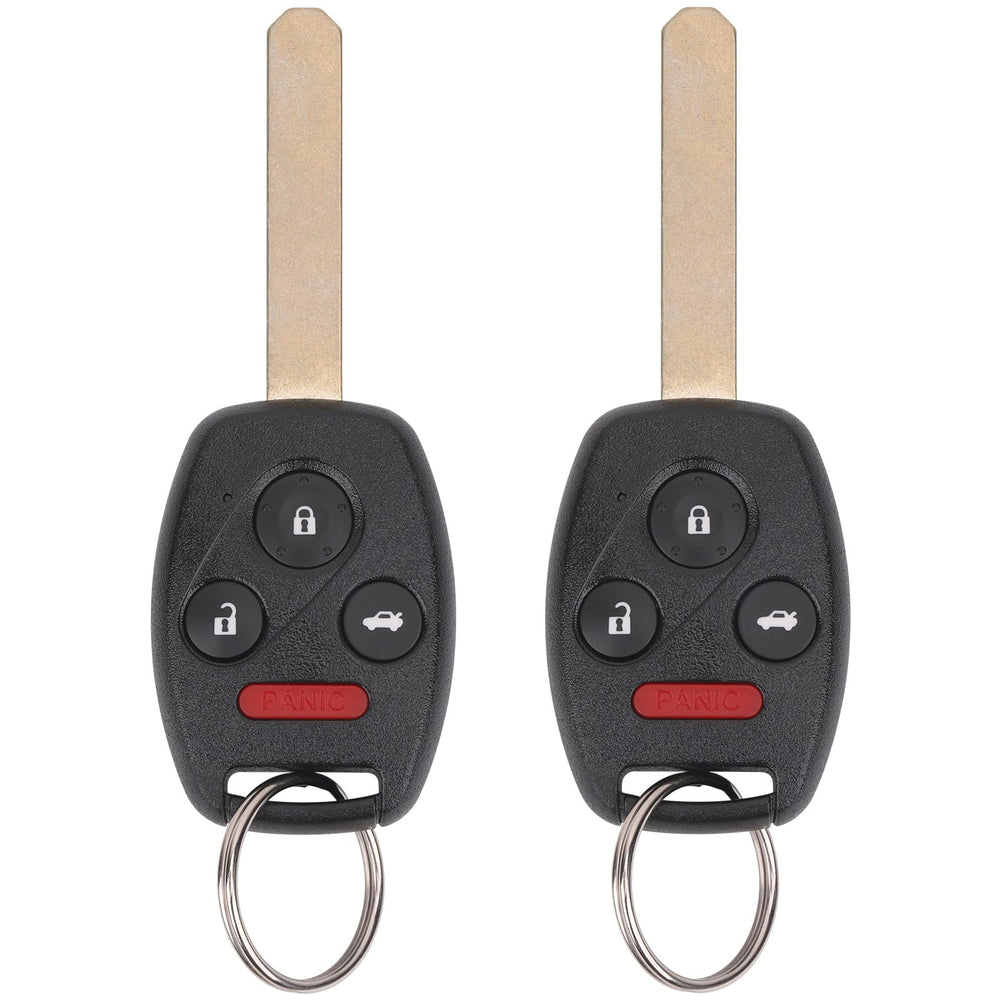 Vurkcy front view of key fob showing button layout for quick identification