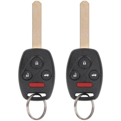 Vurkcy front view of key fob showing button layout for quick identification