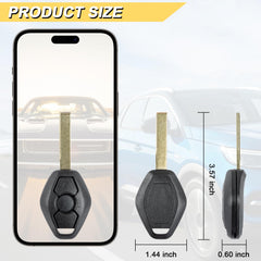 Vurkcy key fob with battery installed ready to program for immediate setup