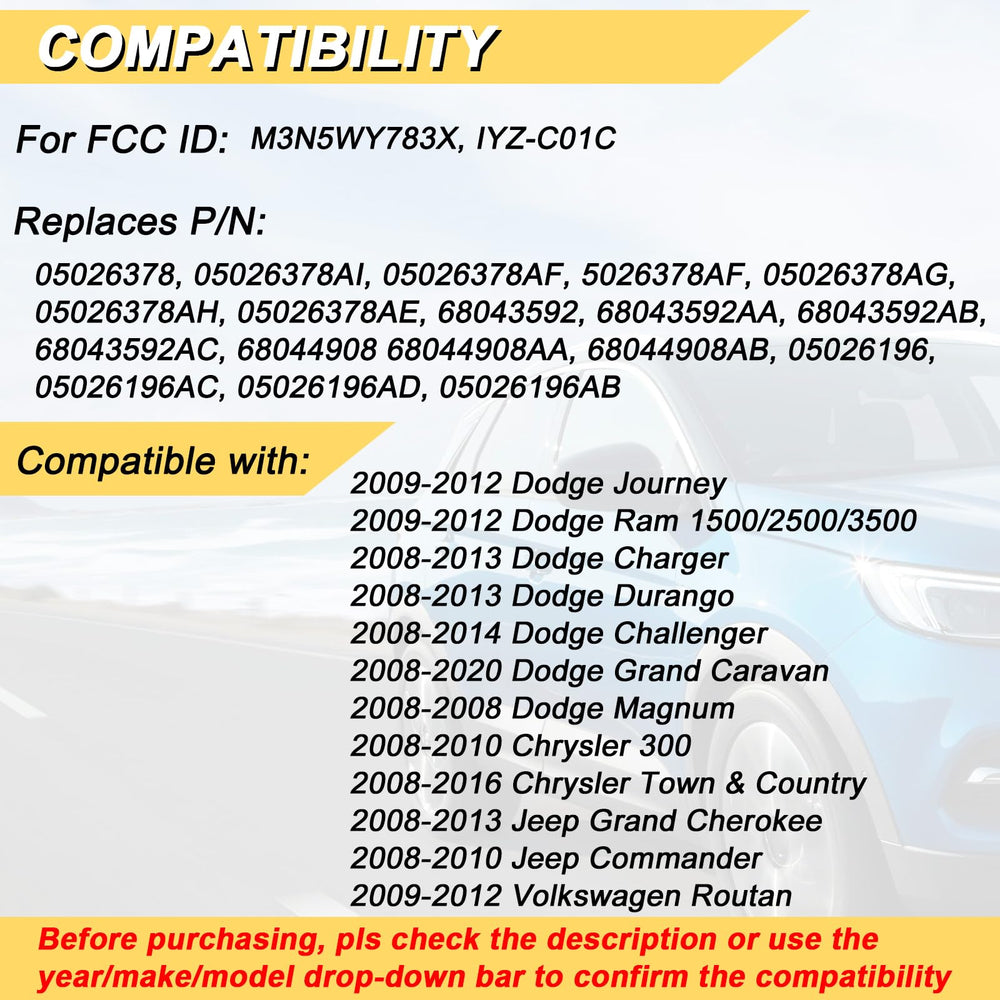 Vurkcy rear label with FCC and part numbers for easy verification