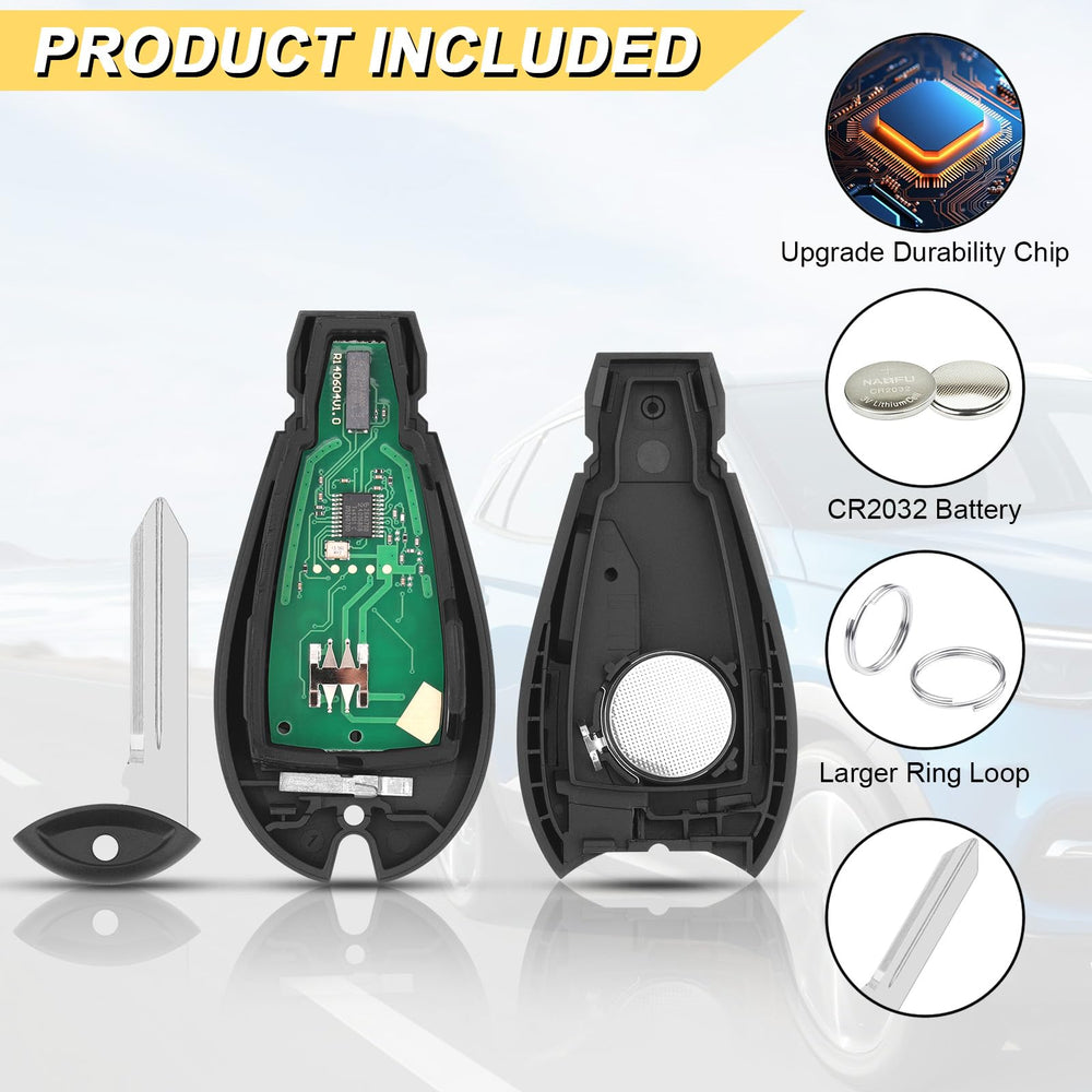 Vurkcy battery installed inside remote for immediate power