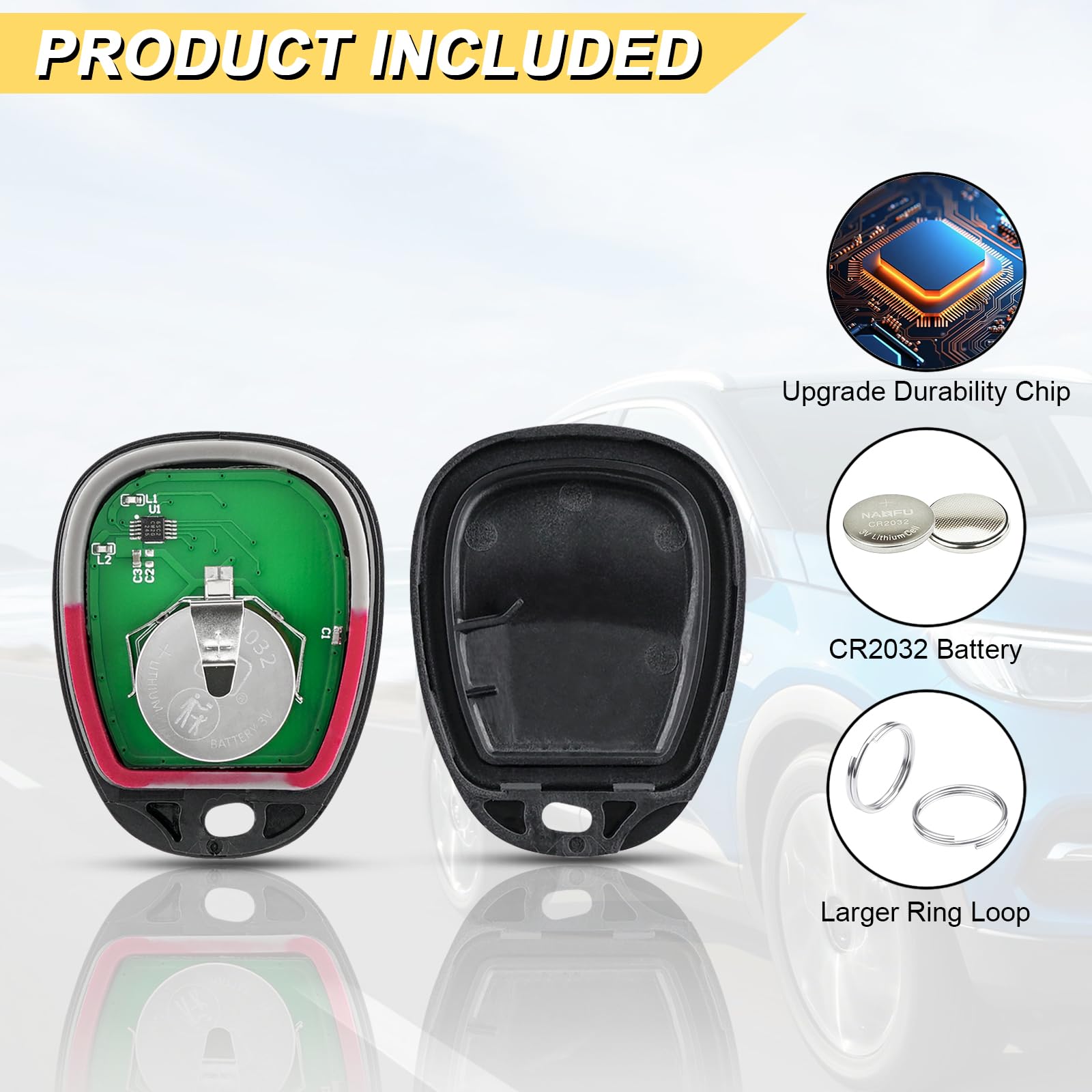 vurkcy remote in hand showing compact size and ergonomic grip