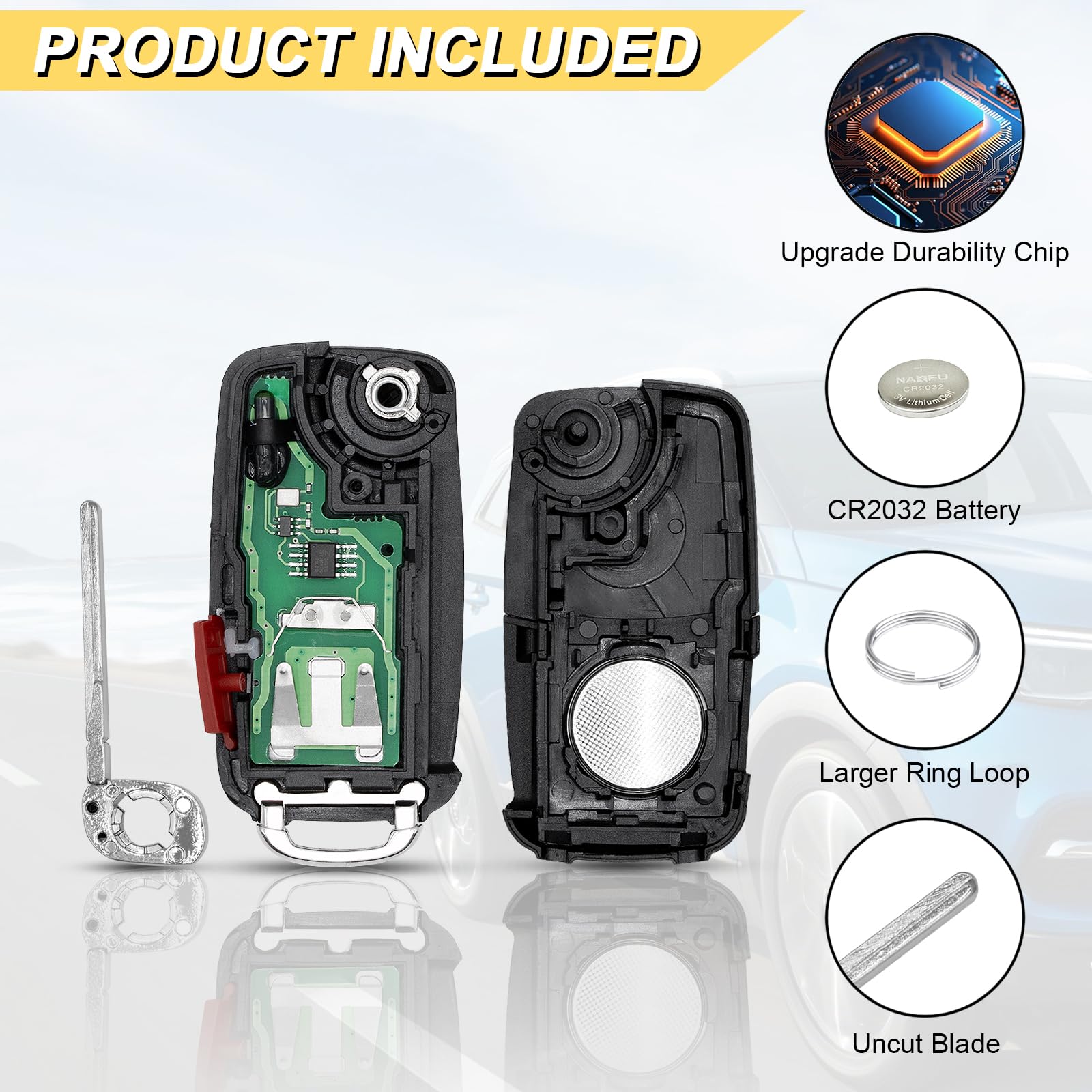 vurkcy next to ruler to show compact size and accurate fitting for replacement needs