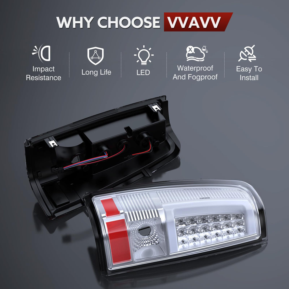 vvavv tail light installed on a Silverado demonstrating correct fitment