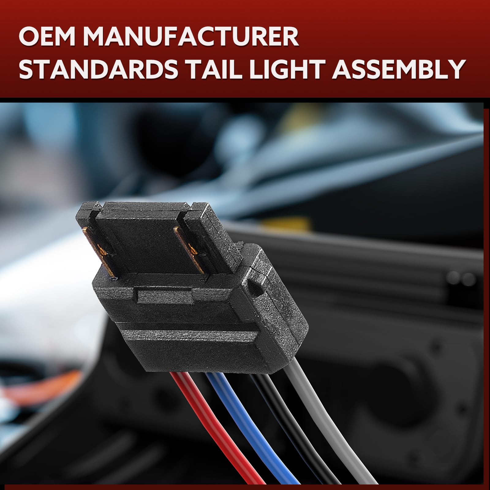 vvavv LED illuminated at night showing brighter signals for safer braking