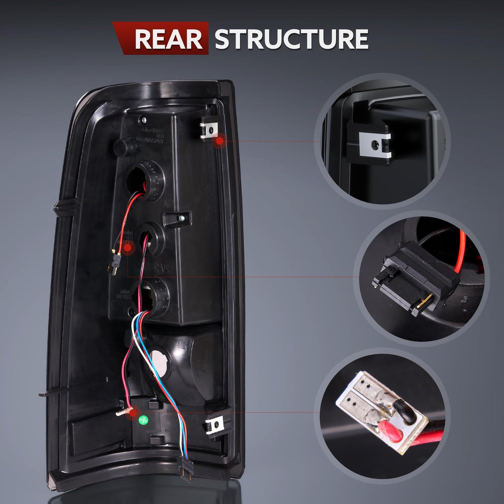 vvavv tail light next to ruler showing size and exact fit benefit
