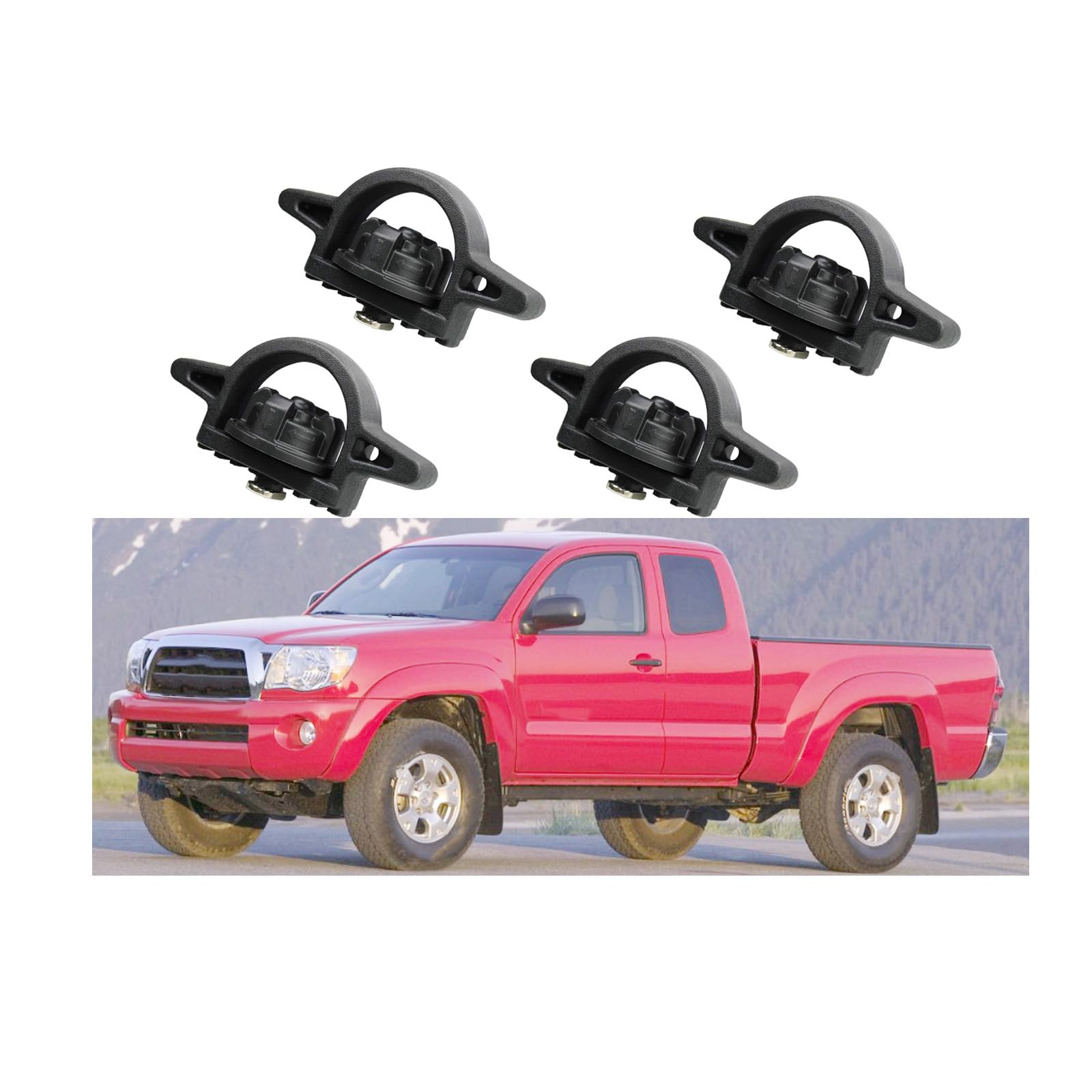 VZB cleat under load securing cargo to show reliable tie-down support