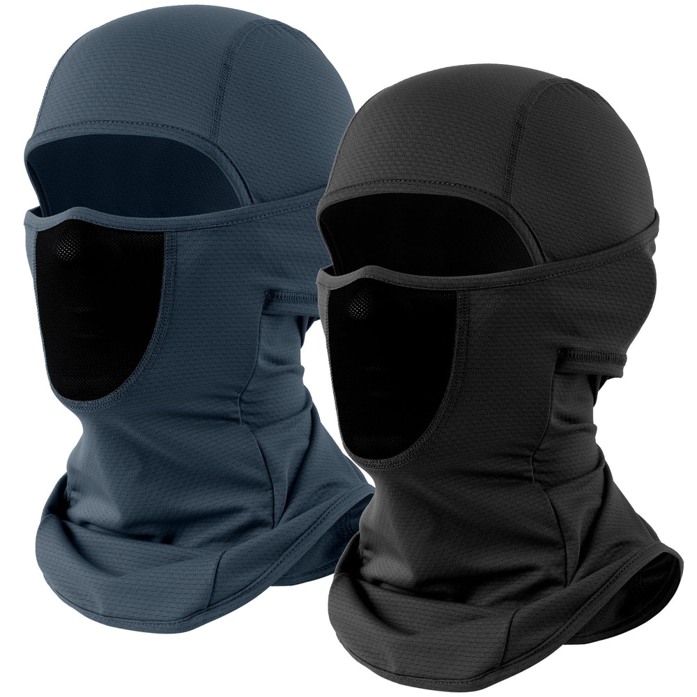 WTACTFUL front view showing full-face coverage and sun protection benefits
