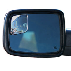 WadeStar RM10 front view showing compact blind spot mirror and improved sightline