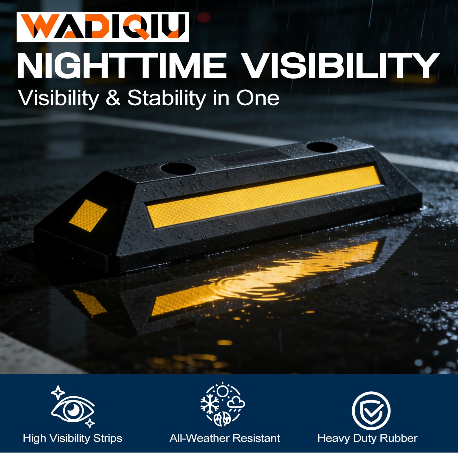WADIQIU underside showing flat base that stabilizes and prevents movement
