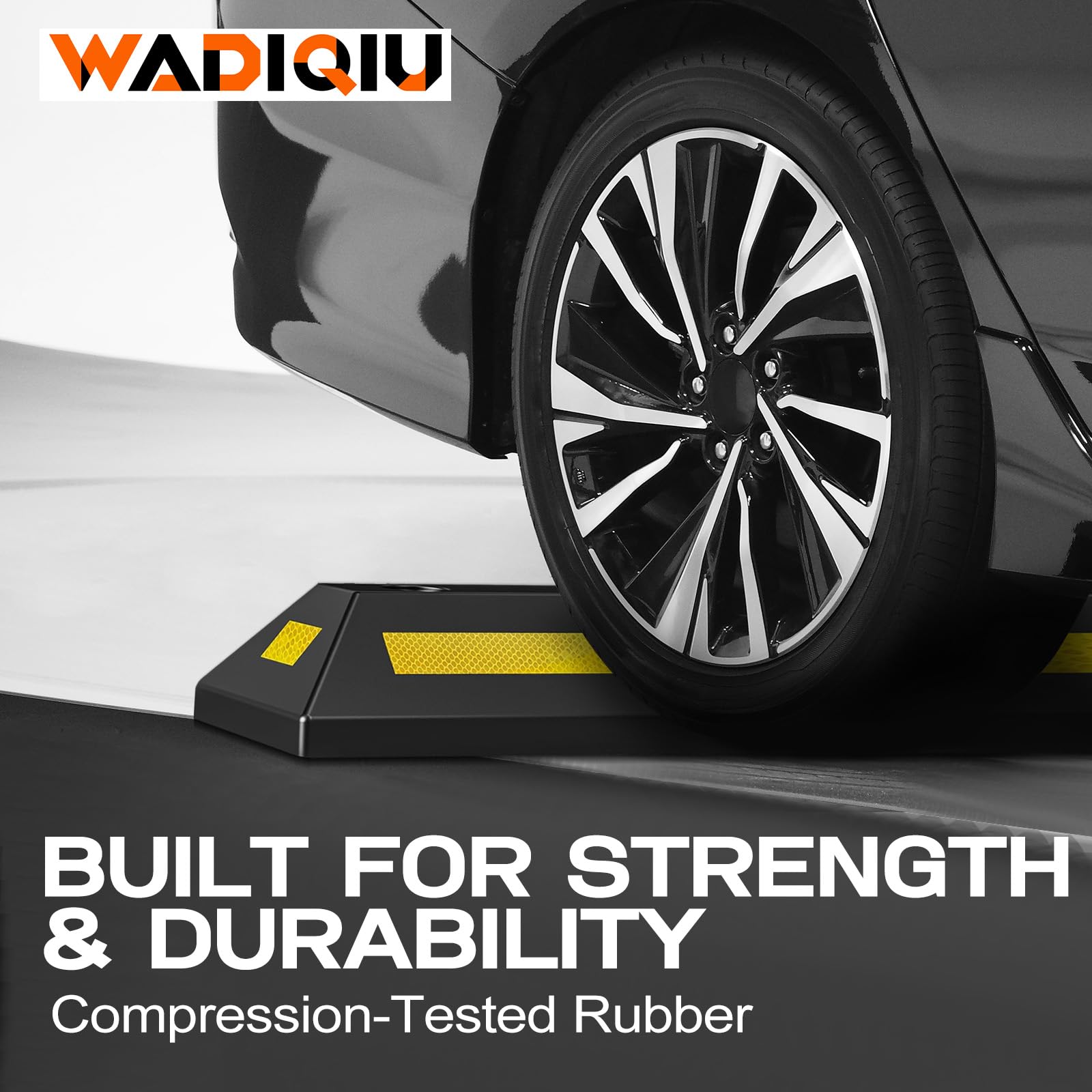 WADIQIU under RV tire demonstrating reliable engagement and protection