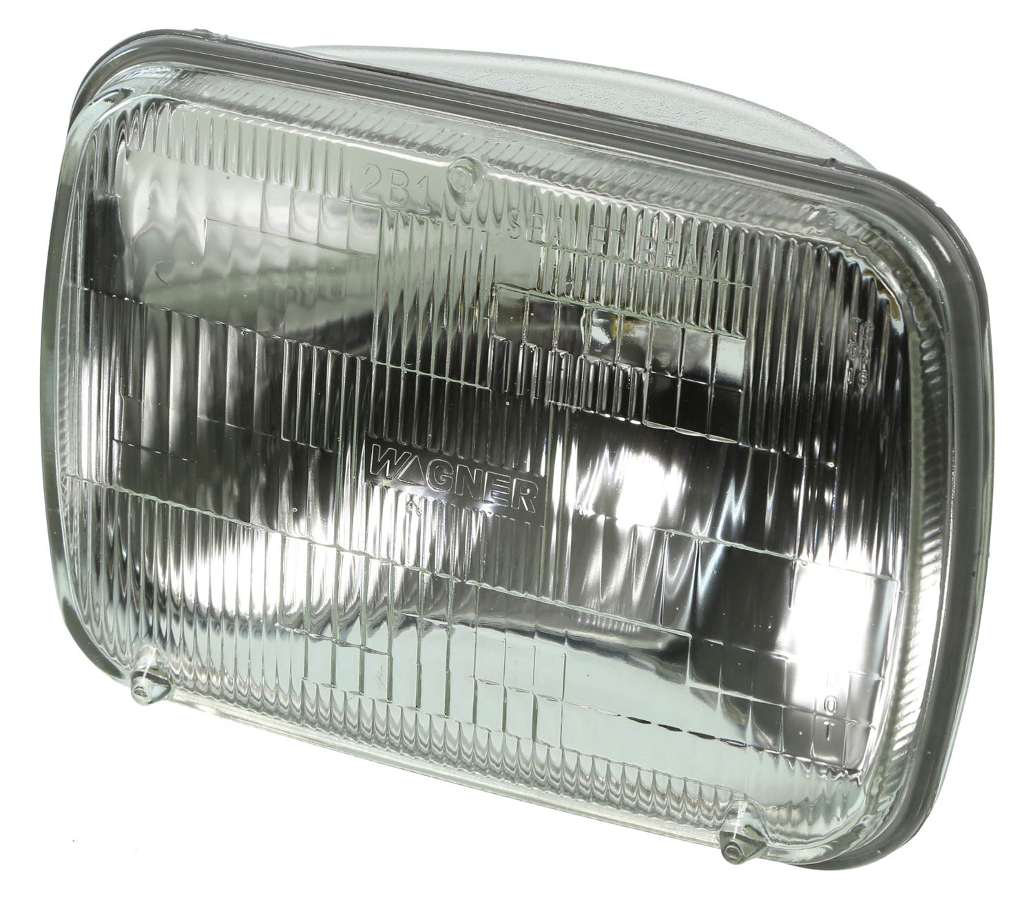 Wagner H6054 front view showing clear lens and bright output benefit