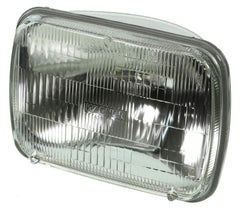 Wagner H6054 front view showing clear lens and bright output benefit