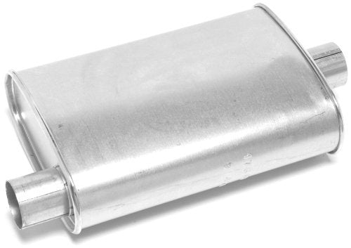 Walker muffler installed under a car demonstrating real-world fit and durability