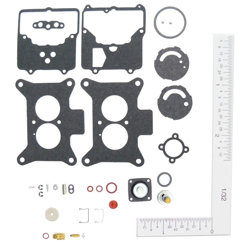 Walker Products 15369D front view shows kit parts and restores carburetor performance