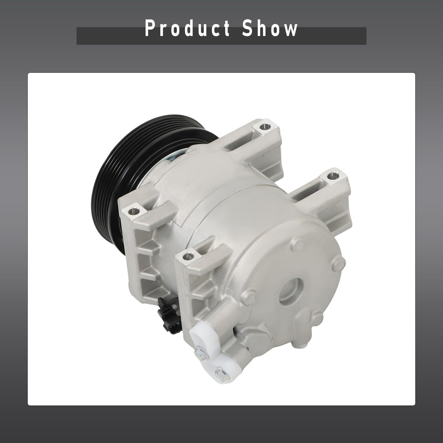 waltyotur compressor pulley close-up showing durable bearing for smooth operation