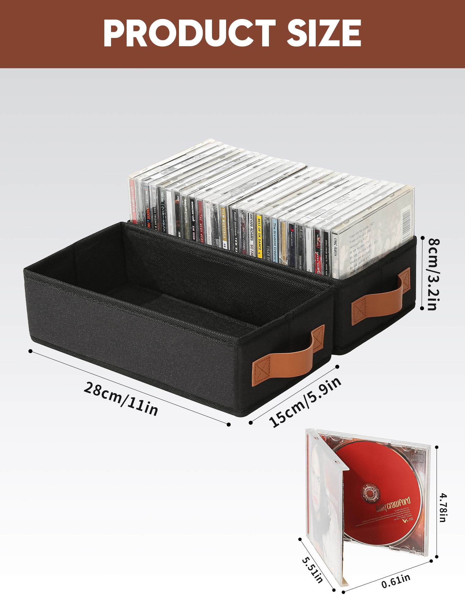Wanapure folded flat stack demonstrating space-saving storage when unused