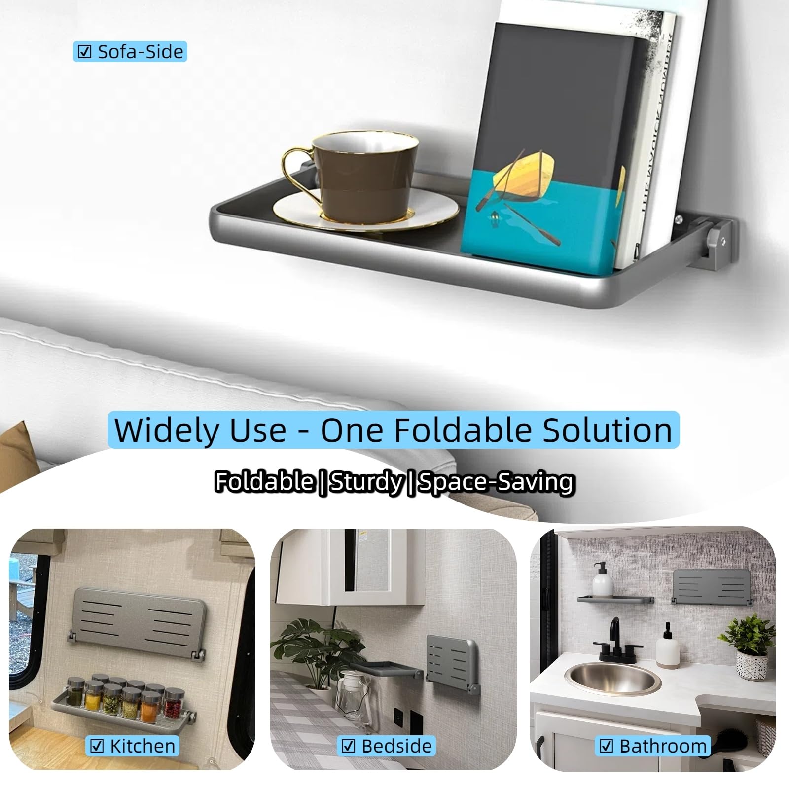 WanDwel installation hardware laid out for quick, secure mounting