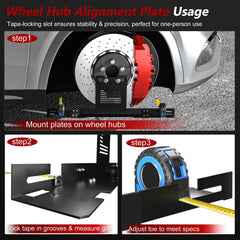 Wanfuder tape measures with anti-slip grooves for accurate toe readings