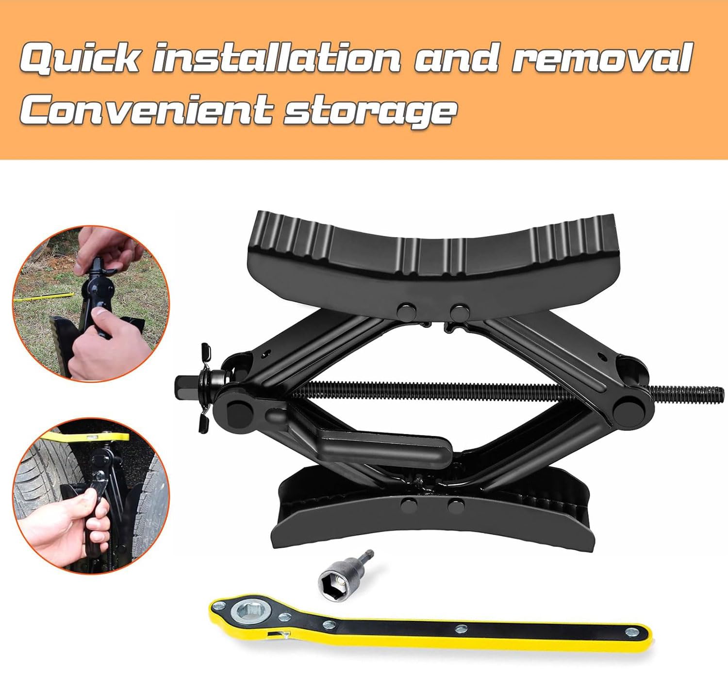 Wankic adjustable span demonstration showing fit from tight to wide wheel gaps benefit