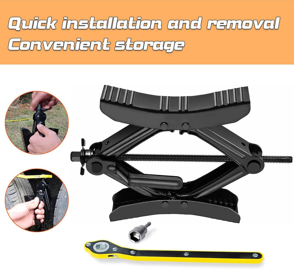 Wankic adjustable span demonstration showing fit from tight to wide wheel gaps benefit